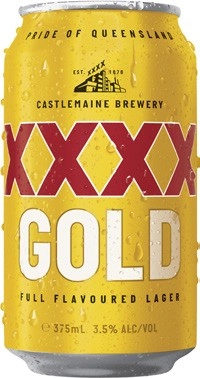 XXXX Gold Block Cans 30x375mL