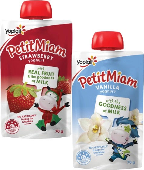 Yoplait Petit Miam Yoghurt Pouch 70g