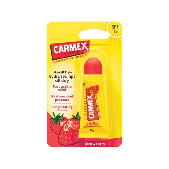 Carmex Strawberry Moisturising Lip Balm 10g~