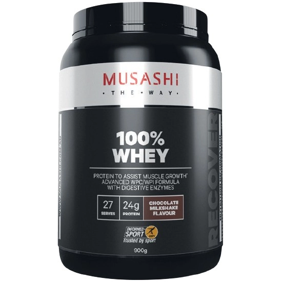 Musashi 100% Whey Protein Powder 900g‡