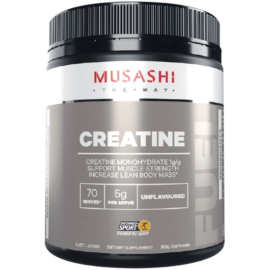 Musashi Creatine Unflavoured 350g‡