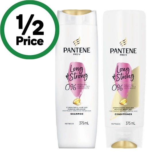 Pantene Shampoo or Conditioner 375ml