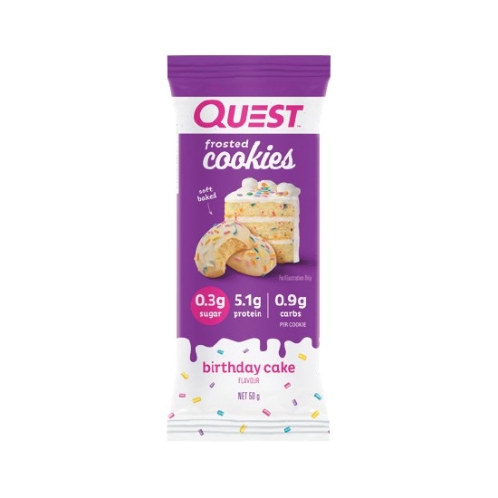 Quest Frosted Cookie 50g Pk 2‡