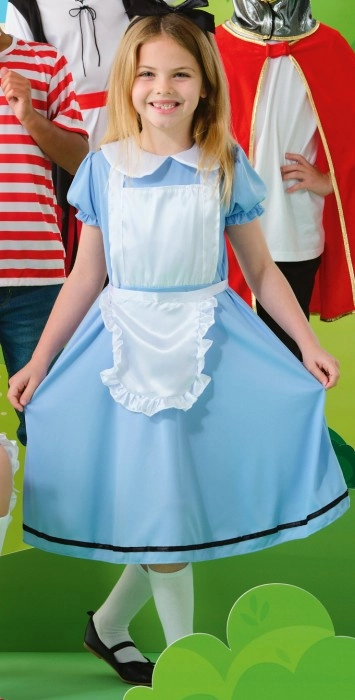 Spartys Alice in Wonderland Kids Costume