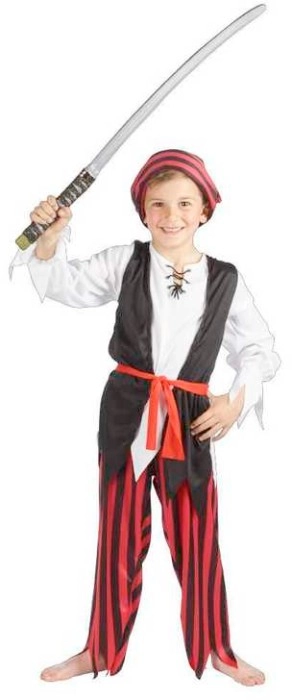 Spartys Pirate Kids Costume