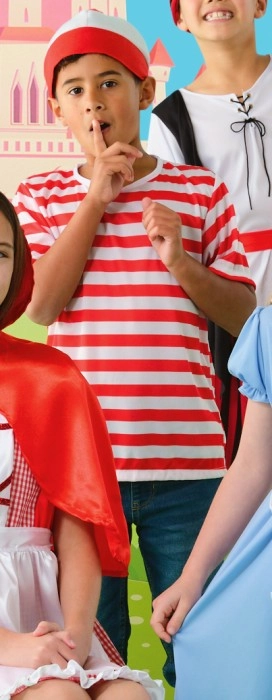 Spartys Wheres Wally Kids Costume