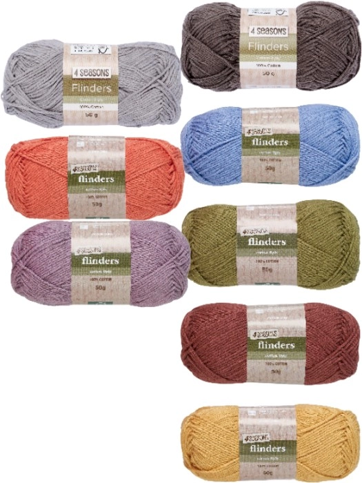 30% off 4 Seasons Flinders Cotton 8ply 50g