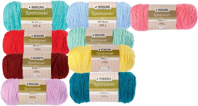 4 Seasons Spot Saver 10ply Plain 200g