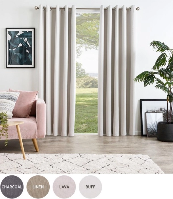 40% off Caine Blockout Eyelet Curtains