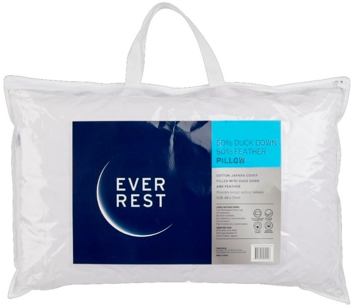 40% off Ever Rest 50% Duck Down 50% Feather Pillow