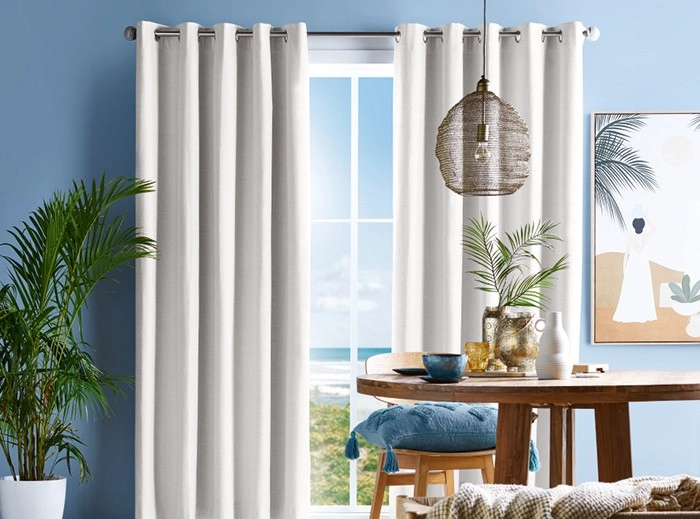 40% off Neutrals Blockout Eyelet Curtains