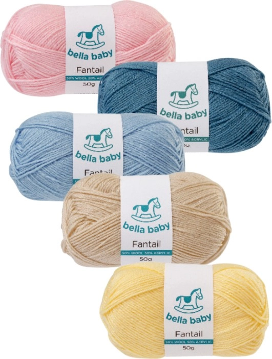 Bella Baby Fantail 4ply 50g