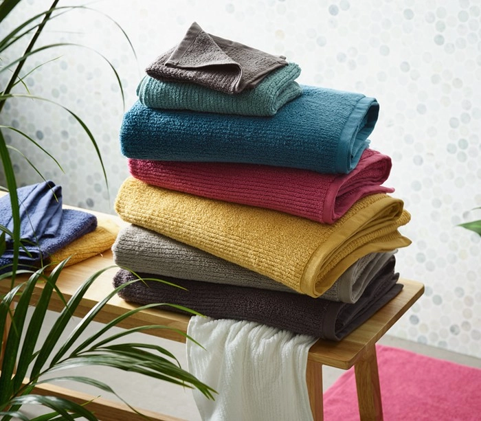 Brampton House Zero Twist Ribbed Towel Range