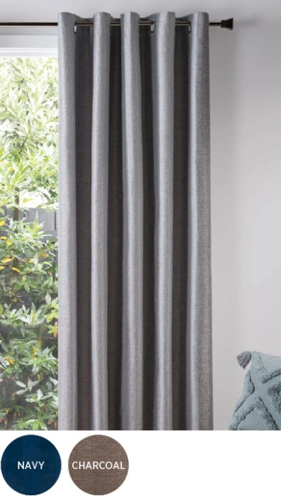 Contempo Blockout Eyelet Curtains