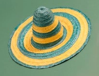 Green & Gold Sombrero