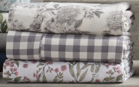 KOO Printed Flannelette Sheet Set