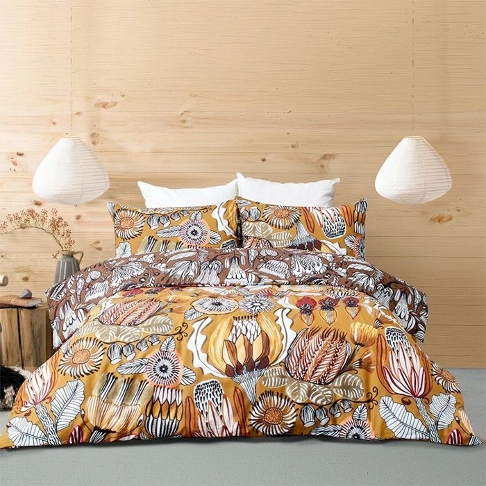 KOO x Kirsten Katz Caramel Quilt Cover Set