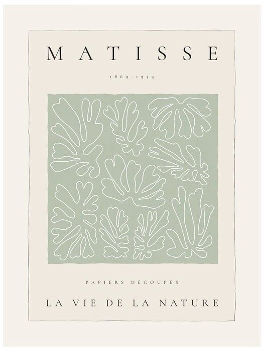 Matisse La Vie De La Nature Print