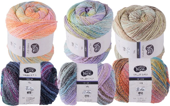 Moda Vera Valley 8ply Yarn 150g