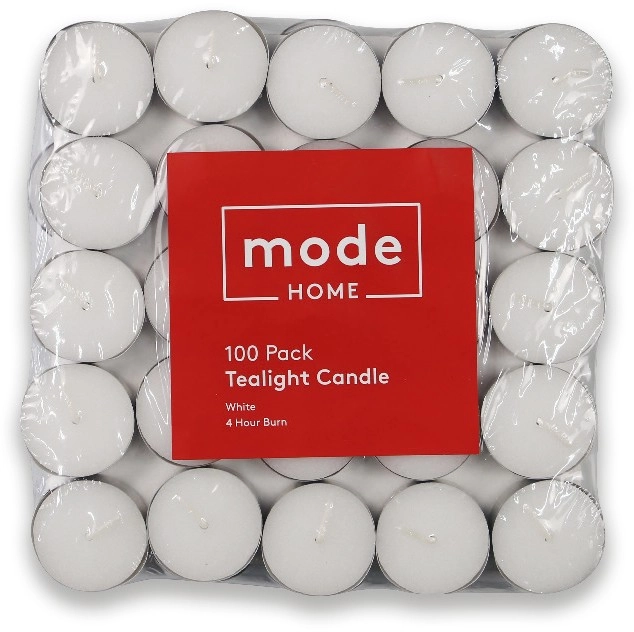 Mode Home Tealight Candle 100 Pack