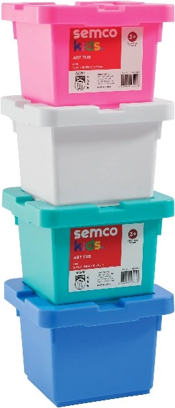 NEW Semco Kids Storage Tubs