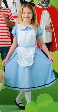 Spartys Alice in Wonderland Kids Costume