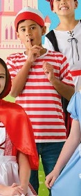 Spartys Wheres Wally Kids Costume