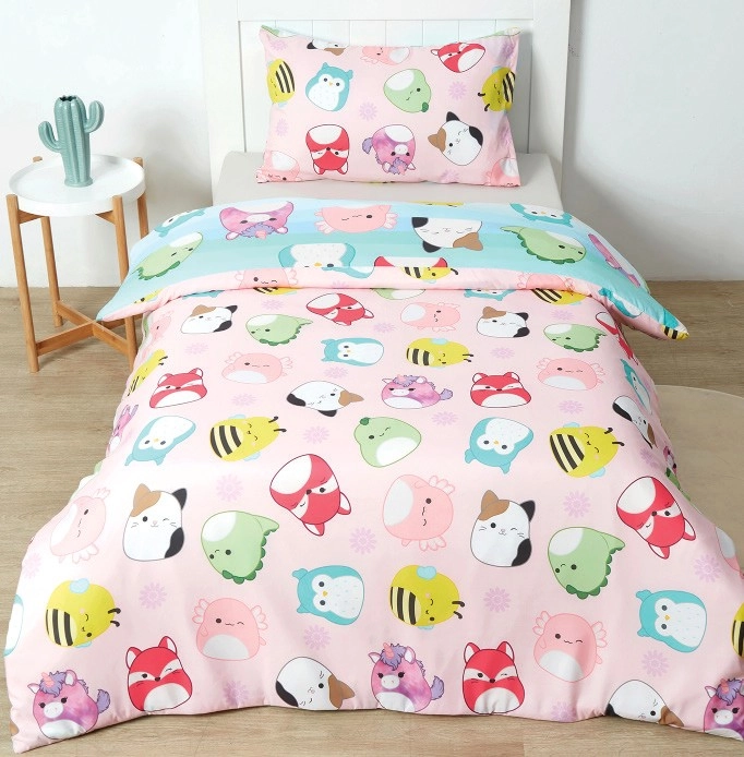 Squishmallows and Friends Quilt Cover Set