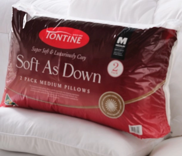 Tontine Soft As Down Pillow 2 Pack