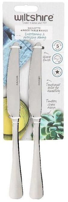 Wiltshire Baguette Table Knife 4 Pack