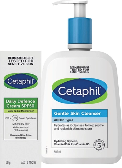 20% off Cetaphil Selected Products