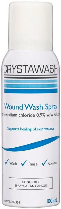 Crystawash Wound Wash Spray 100mL