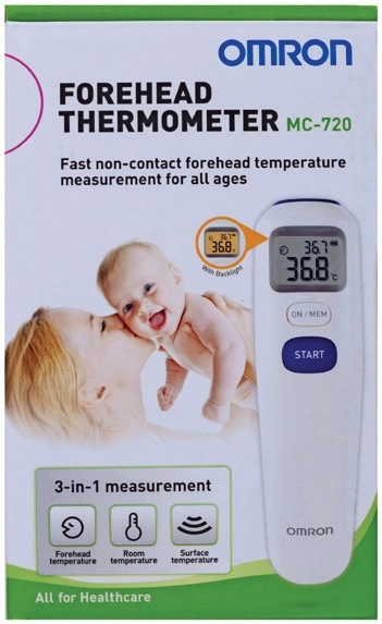 Omron MC-720 Forehead Thermometer