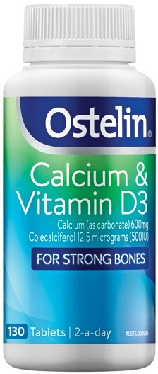 Ostelin Calcium & Vitamin D3 130 Tablets