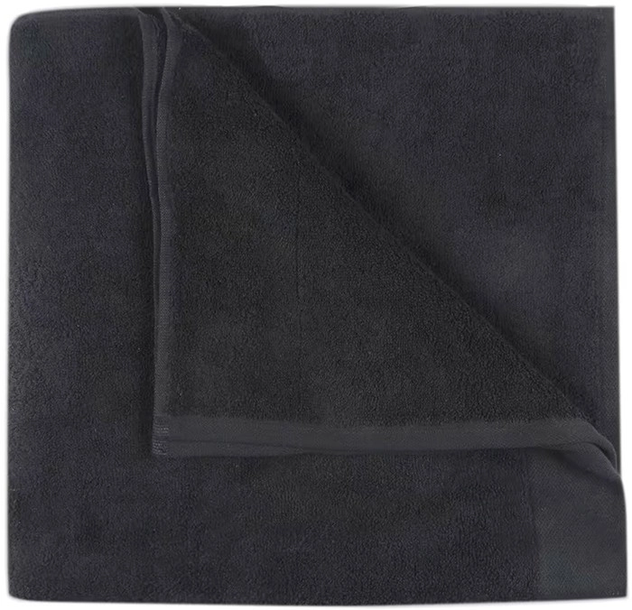 Malmo Cotton Bath Towel - Black