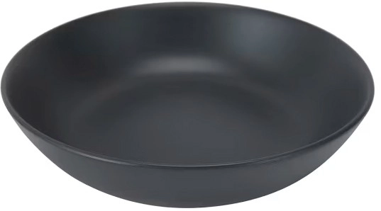 Matte Black Large Bowl