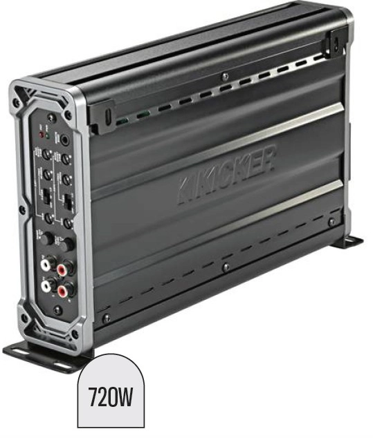 Kicker CX Series 4 Channel Bridgeable Class A/B Power Amplifier