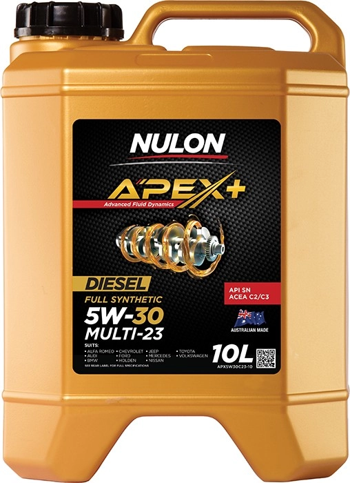 Nulon Apex+ 5W30 Multi-23 Diesel 10L