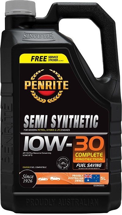 Penrite Semi Synthetic 10W30 5L