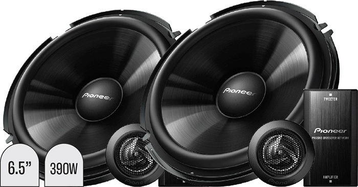 Pioneer 6.5” 2-Way Component Speaker