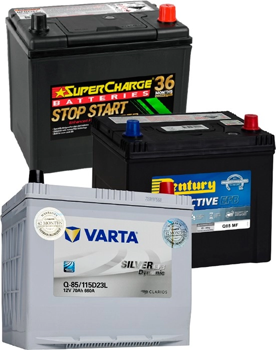 Varta, Century & Supercharge Stop/ Start Batteries