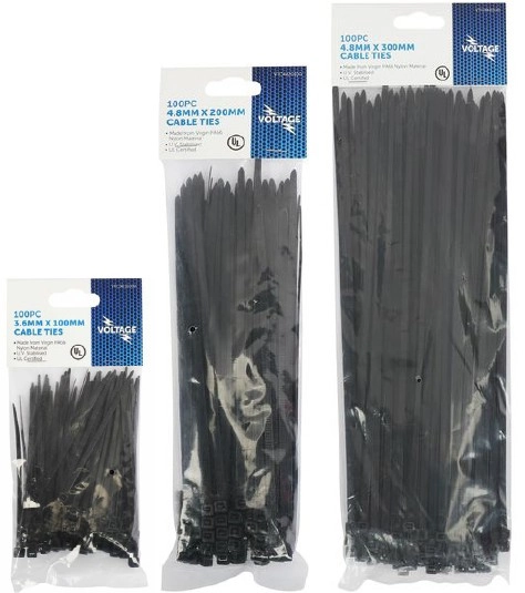 Voltage 100 Pack Cable Ties