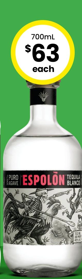 Espolon Tequila Blanco