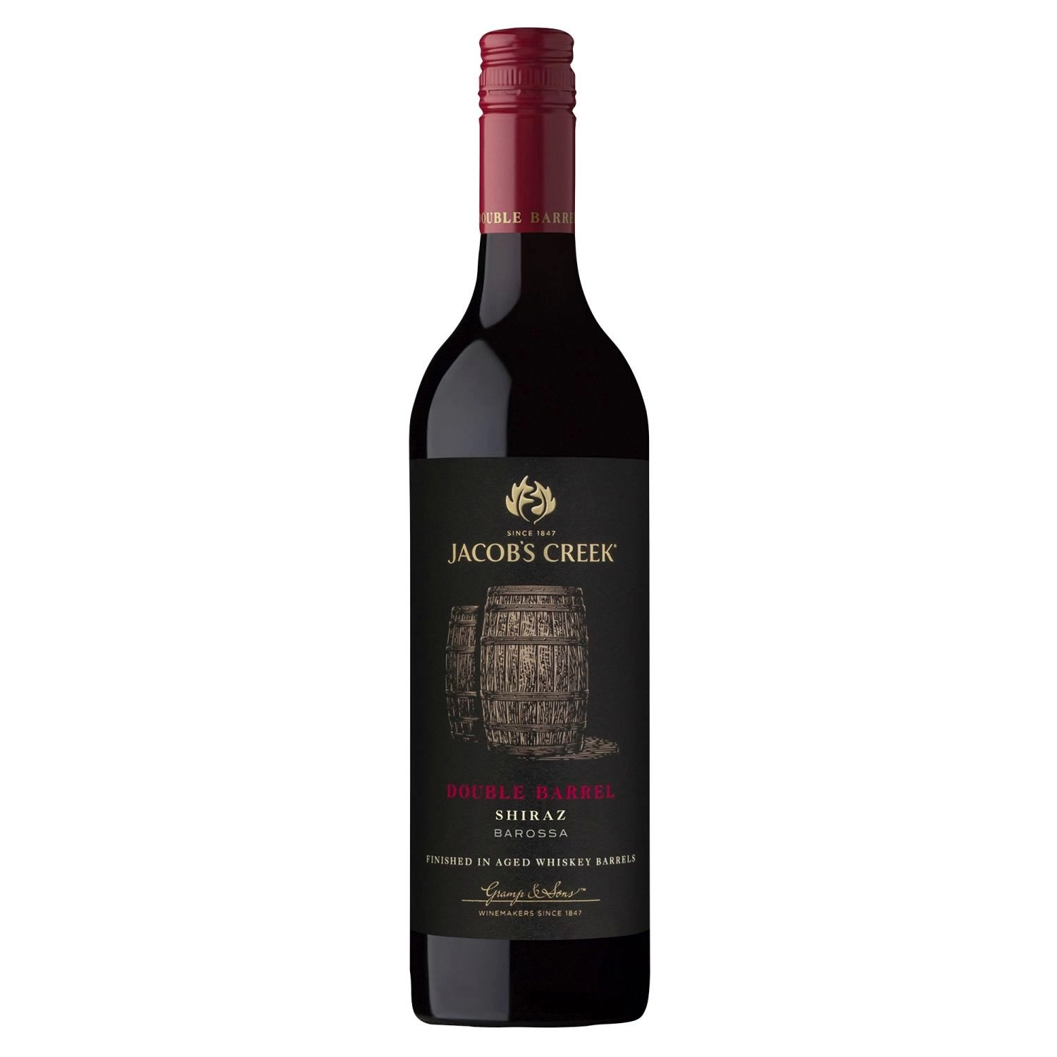 Jacob's Creek Double Barrel Shiraz 750ml Bottle