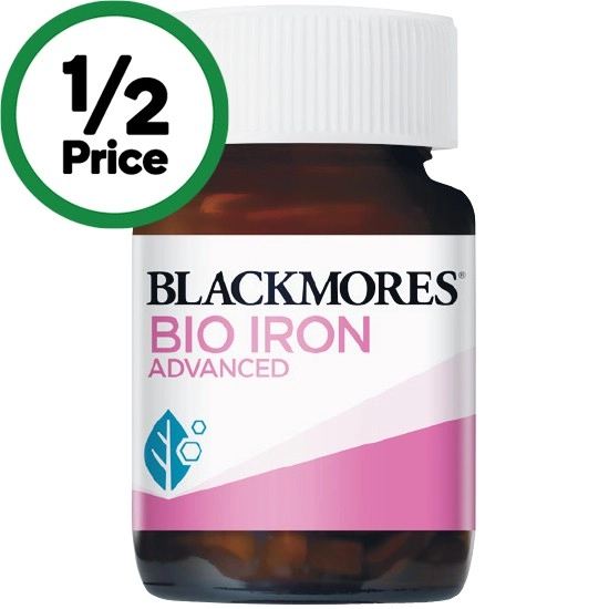 Blackmores Bio Iron Advanced Tablets Pk 30~