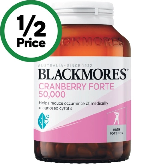 Blackmores Cranberry Forte 50,000 Pk 30~