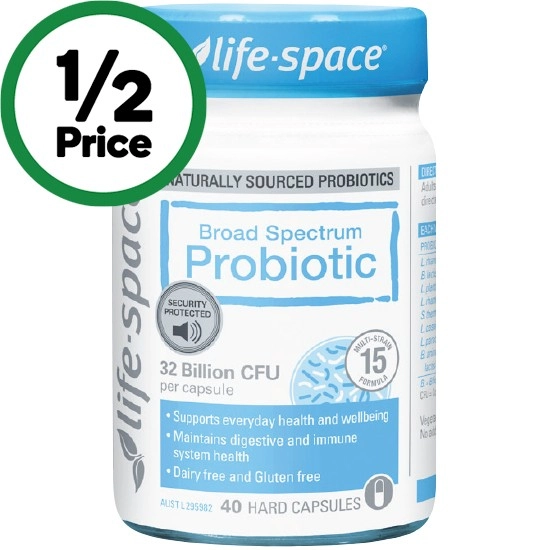 Life-Space Broad Spectrum Probiotic Capsules Pk 40#