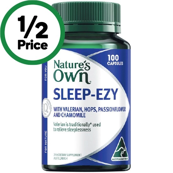 Nature's Own Sleep-Ezy Capsules Pk 100#