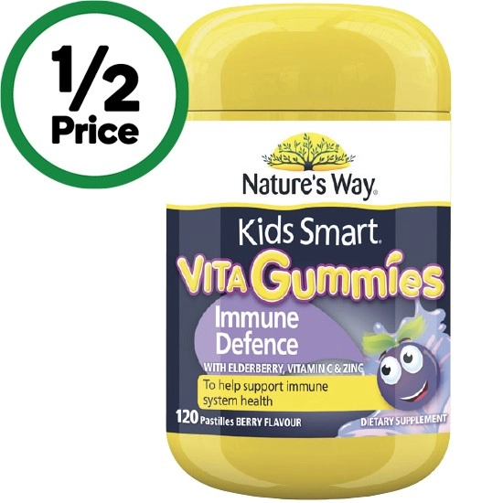 Nature's Way Kids Smart Vita Gummies Immune Support Pk 120#