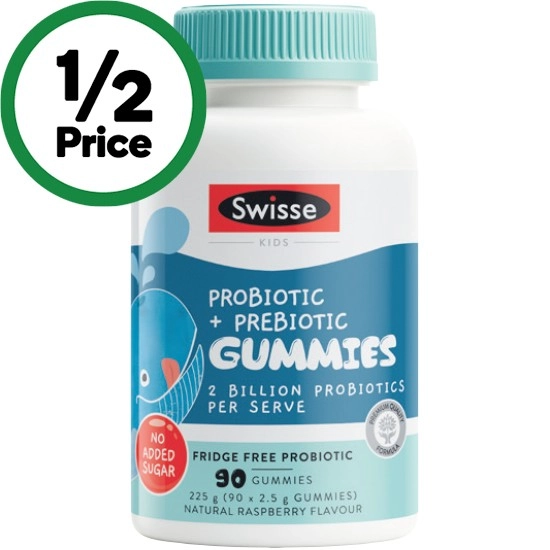 Swisse Probiotic + Prebiotic Gummies For Kids Pk 90~